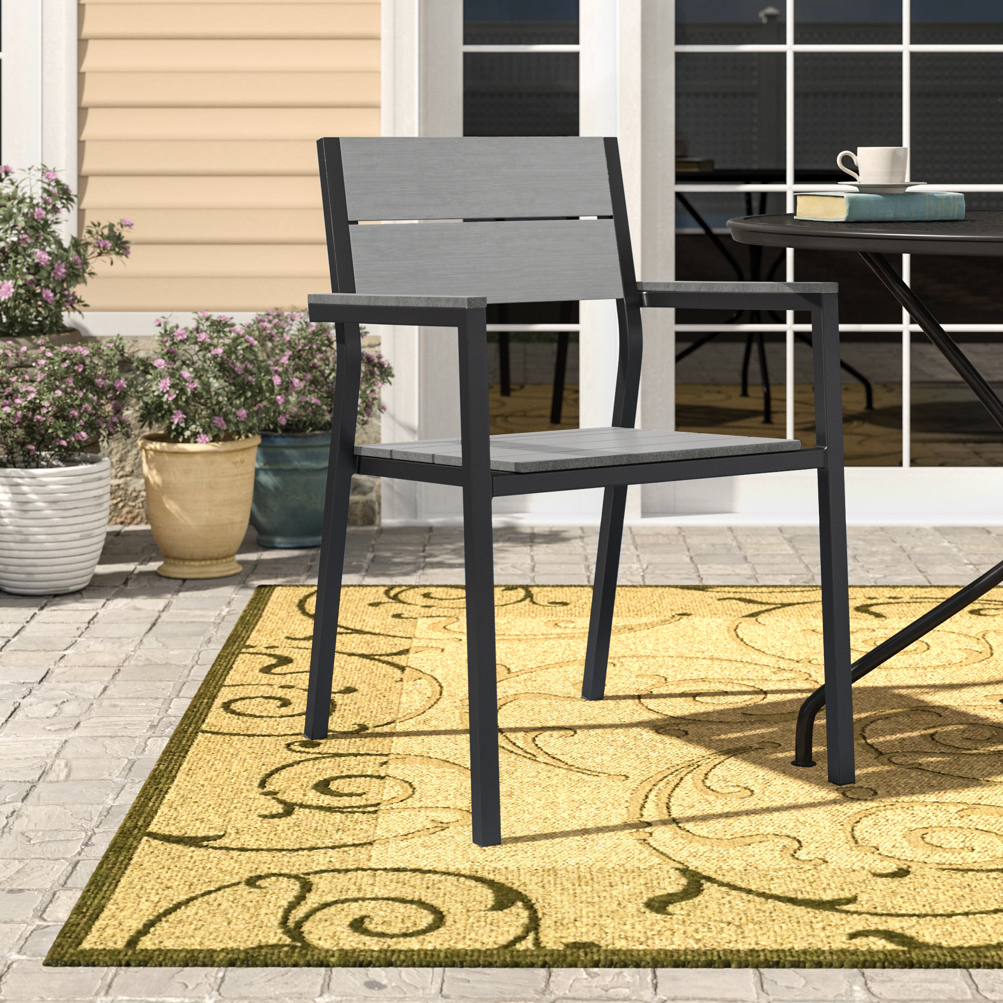 Sol 72 Outdoor Windsor Patio Dining Chair Wayfair 72 Outdoor Windsor Patio Dining Chair