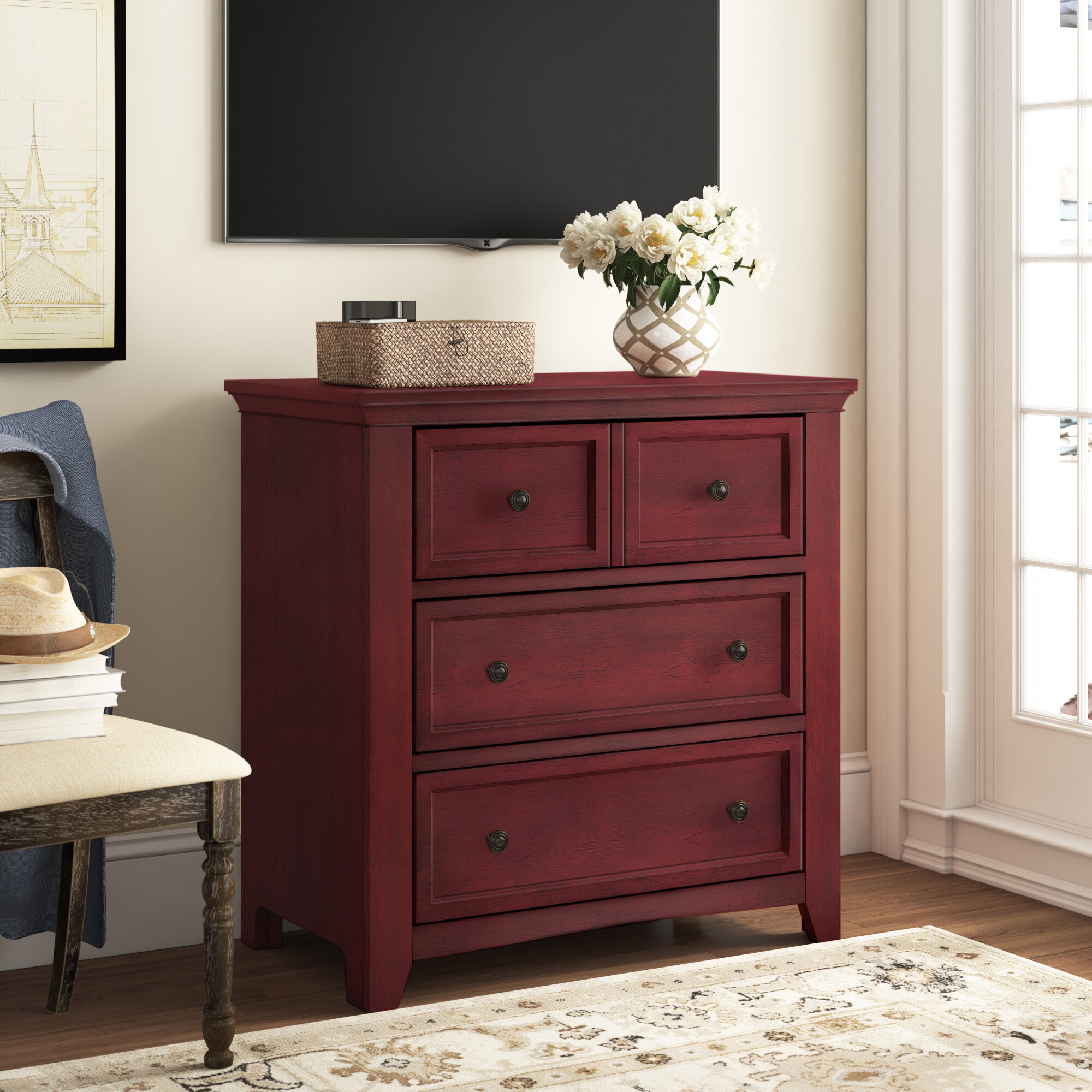 Red Dressers Chests You Ll Love In Wayfair