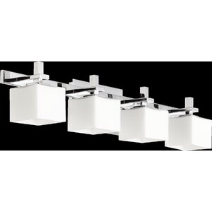 Adelinna Square 4-Light Vanity Light