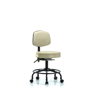 Norma Round Tube Base Desk Height Ergonomic Office Chair By Symple Stuff