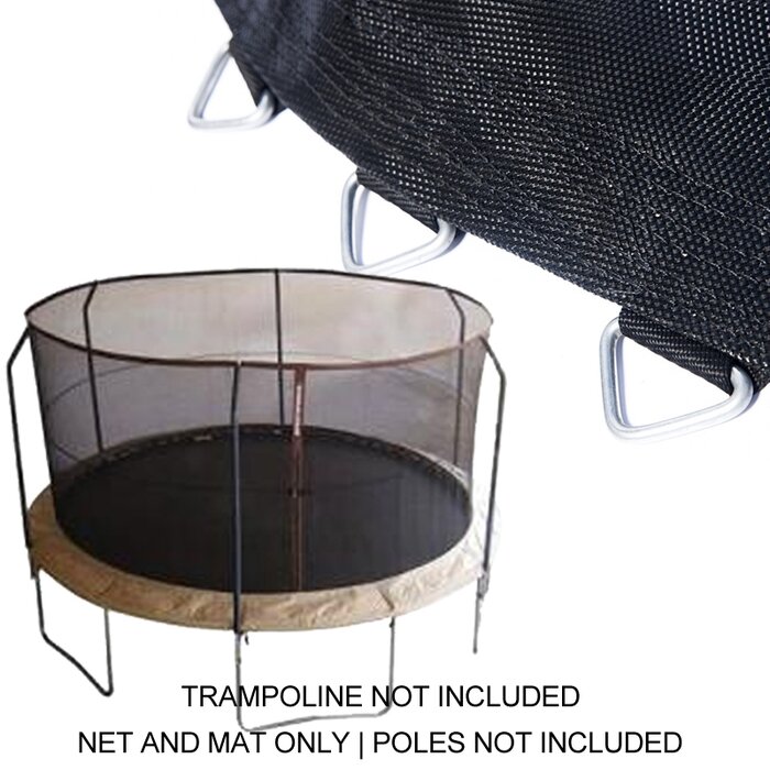 Skybound Net And Pad Combo For 14 Trampoline Wayfair