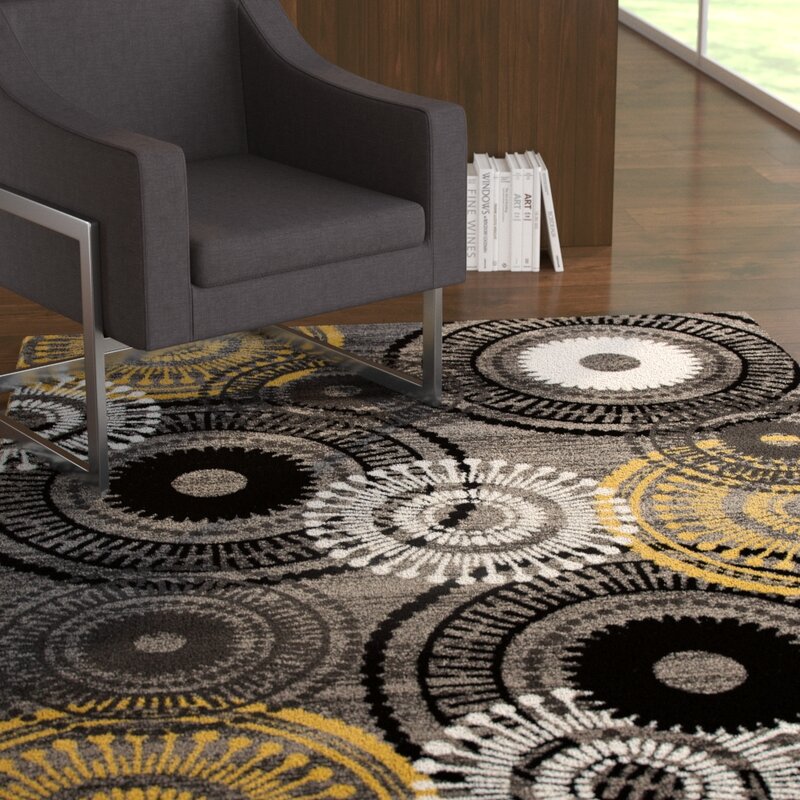 Modern Rugs Area Carpet Crystal Velvet Feathers Contemporary Indoor Floor Mat