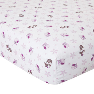 Lavender Woods Fitted Crib Sheet