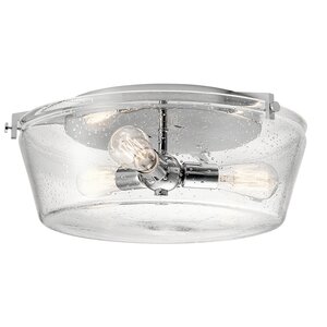 Byrd 3-Light Flush Mount