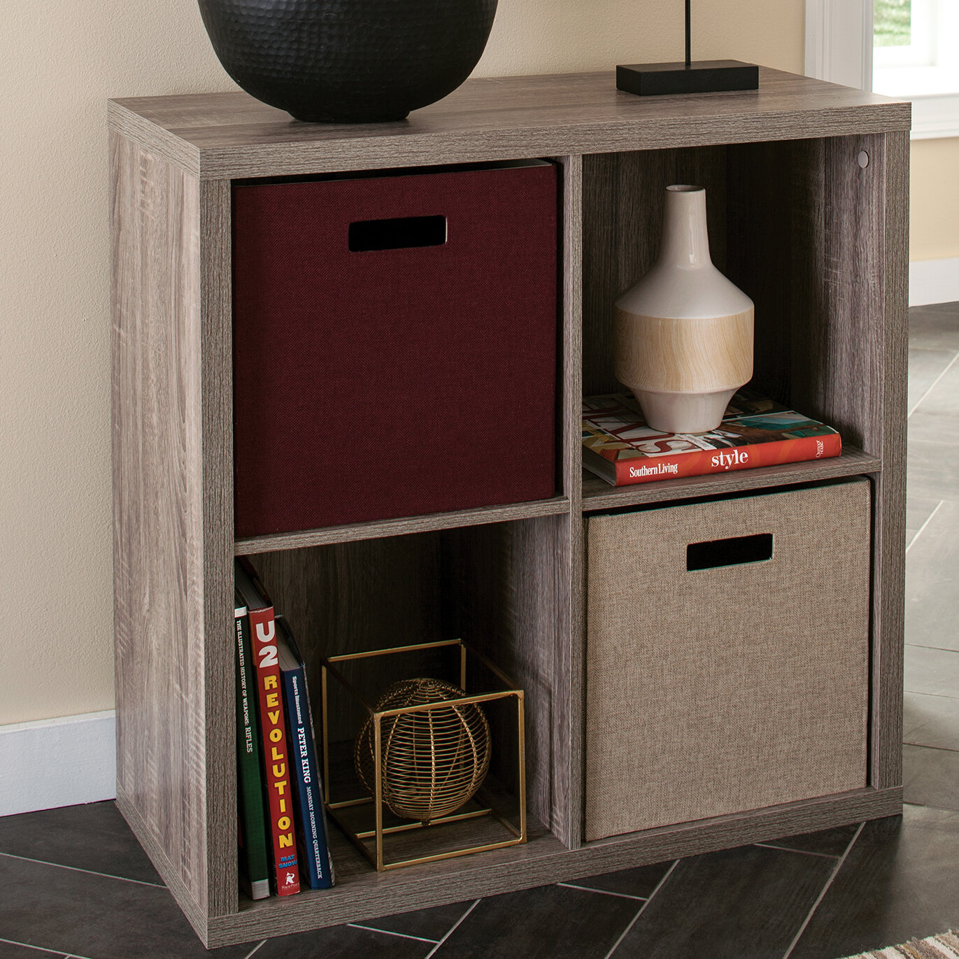 Closetmaid Decorative Storage Cube Bookcase Reviews Wayfair