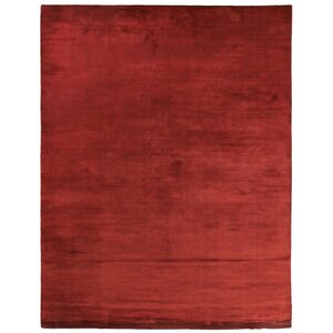 Courduroy Red Area Rug