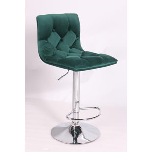 Best Leeman Adjustable Height Swivel Bar Stool by Mercer41 Kitchen & Dining Furniture Leeman Adjustable Height Swivel Bar Stool by Mercer41 Kitchen & Dining Furniture
