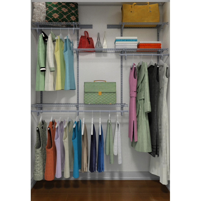 Closetmaid Shelftrack 48 W 72 W Closet System Reviews