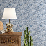 Vinyl Bathroom Wallpaper Wayfair