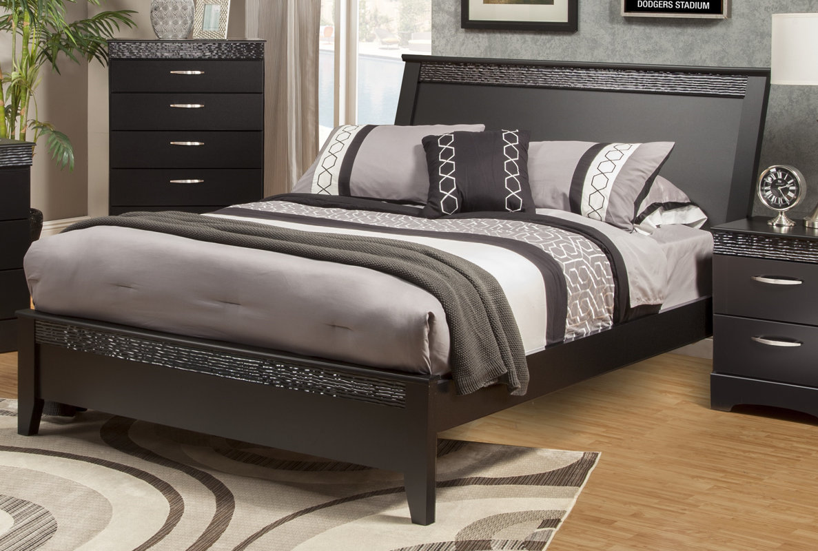 Sandberg Furniture Jolie Panel Configurable Bedroom Set & Reviews Wayfair