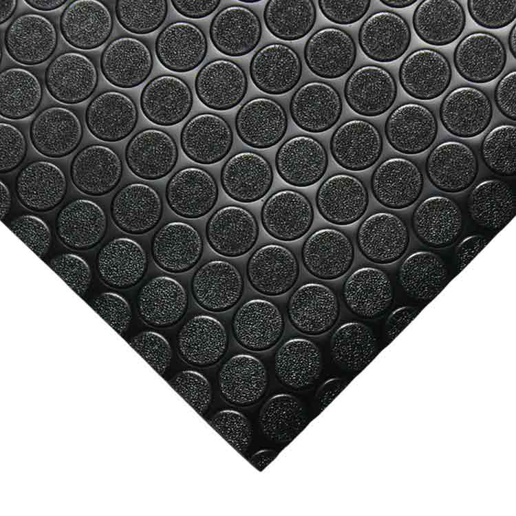 Rubber Cal Inc Coin Grip Anti Slip 9 Ft X 4 Garage Flooring Roll In Black Wayfair Coin Grip Anti Slip 9 Ft X