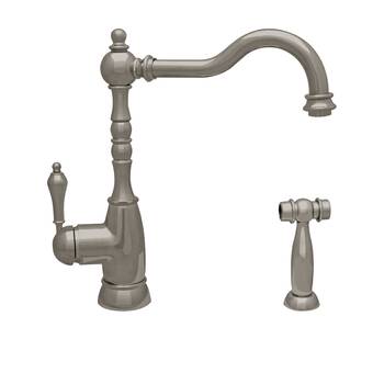 Blanco Grace Single Handle Kitchen Faucet With Side Spray Wayfair