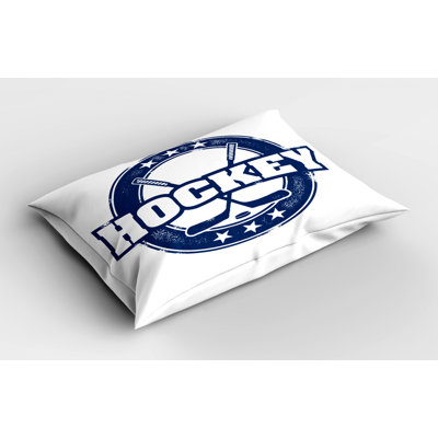 Star Hockey Sham East Urban Home Size King