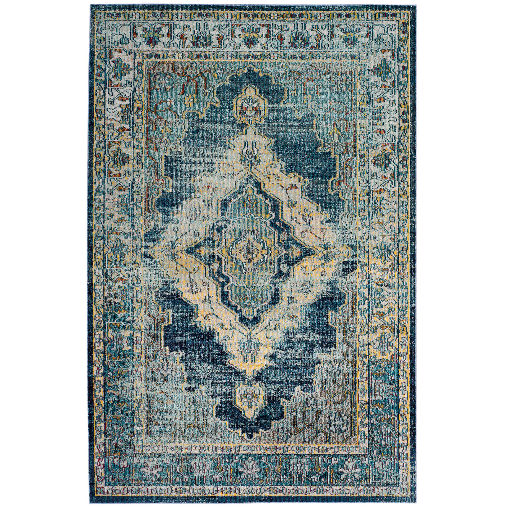 Charlton Home Michiana Oriental Blue Beige Gray Area Rug Reviews Charlton Home Michiana Oriental Blue