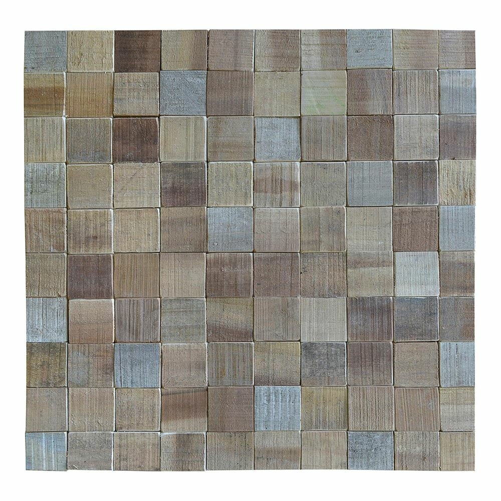 Ecotessa Terra Kayu Checkerboard 16 X 16 Wood Look Tile Wayfair