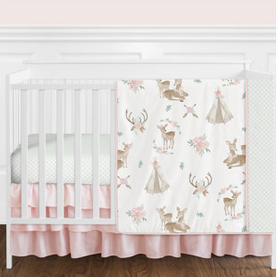 deer and arrow crib bedding