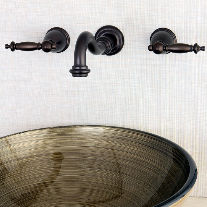Kingston Brass Templeton Wall Mounted Bathroom Faucet Wayfair Ca