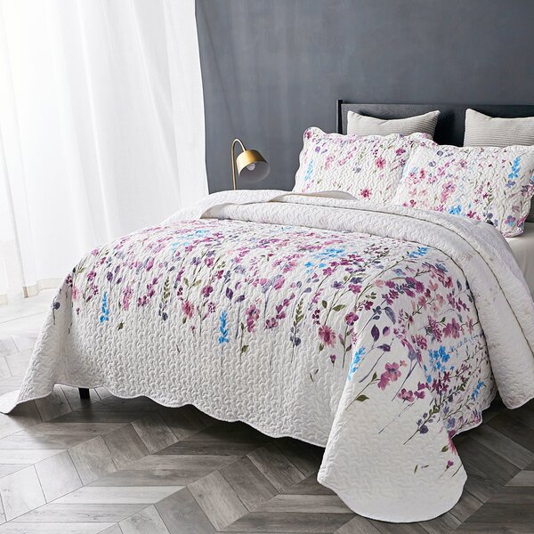 1 Quilted Duvet Cover Driftaway Victoria 3 Pieces Bedding Quilted
