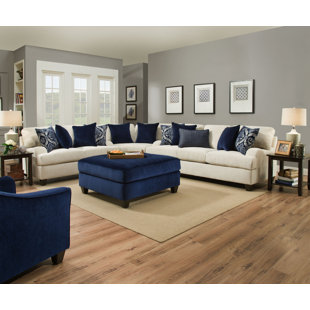 White Living Room Furniture Wayfair Hattiesburg Configurable Living Room Set