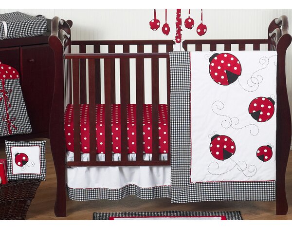 ladybug crib bedding