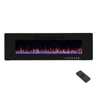 Zipcode Design Lauderhill Wall Mounted Electric Fireplace