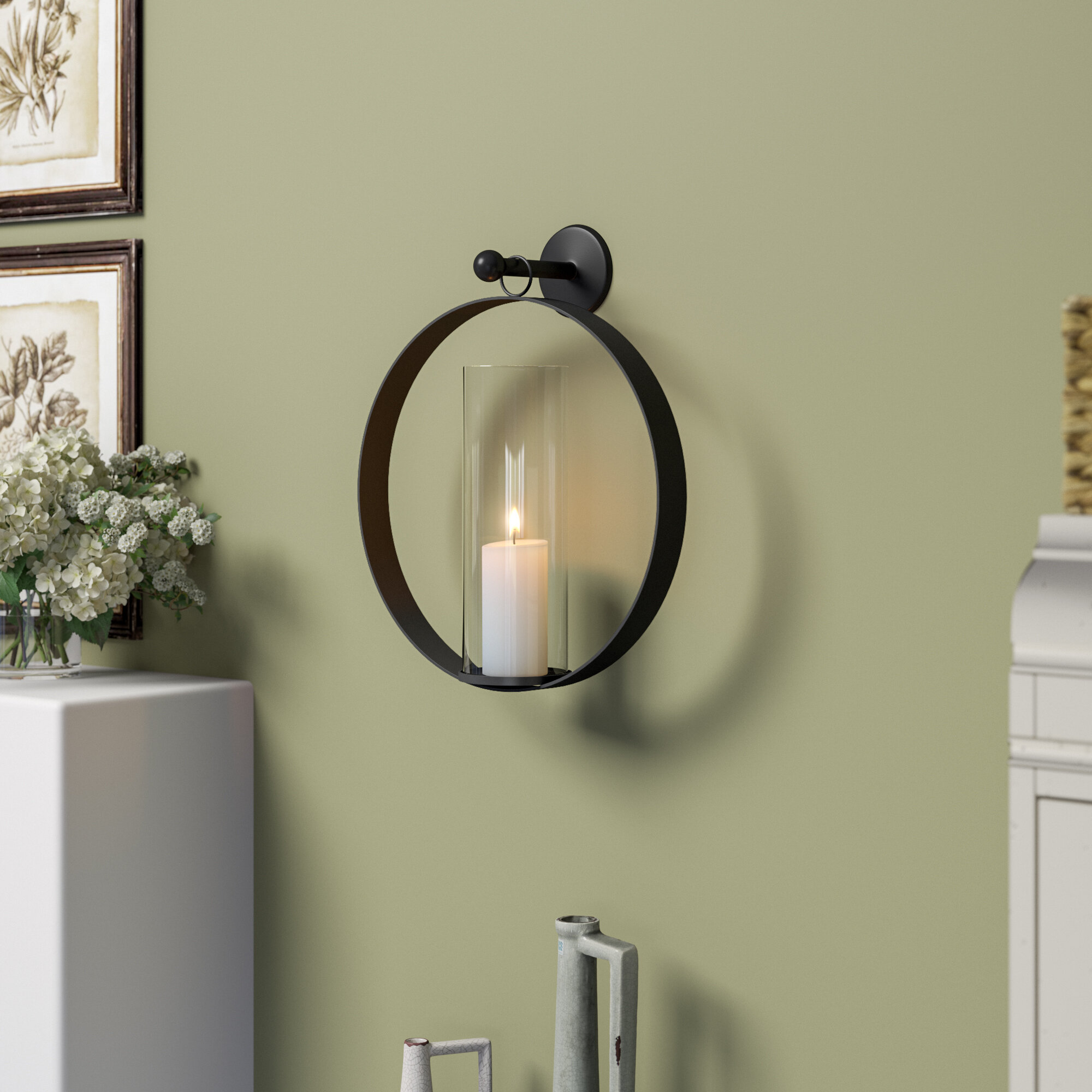 wall candle holders