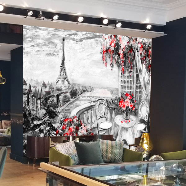 Paris Cafe Wall Mural Wayfair
