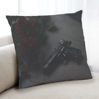 Tools Guns 4 Throw Pillow East Urban Home Cover Material Synthetic Tools Guns 4 Throw Pillow East Urban Home Cover Material Synthetic