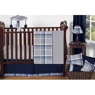 Solid Navy Blue Crib Bedding Wayfair Ca