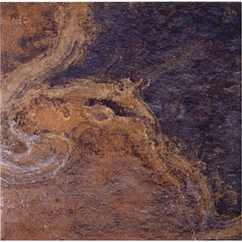 Imagine Tile Inc Metro 16 X 16 Ceramic Field Tile In Rust Orange Wayfair