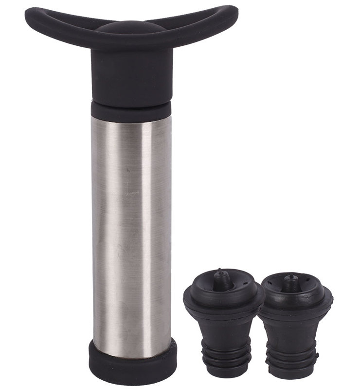 Worthy 3 Piece Stainless Steel Wine Pump Set