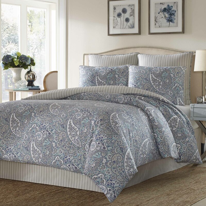 Three Posts Rodgers Reversible Comforter Set Reviews Wayfair