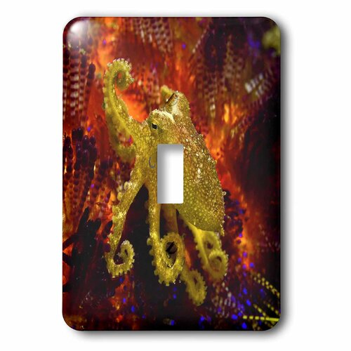 Indonesia Pantar Island Octopus Marine Life 1 Gang Toggle Light Switch Wall Plate