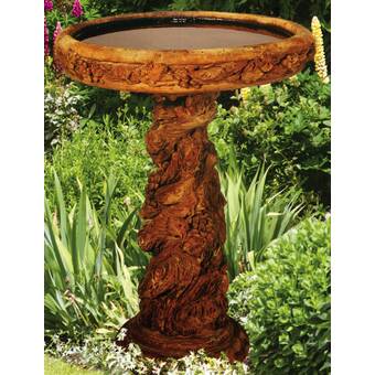 Henri Studio Grapevine Birdbath Wayfair Ca