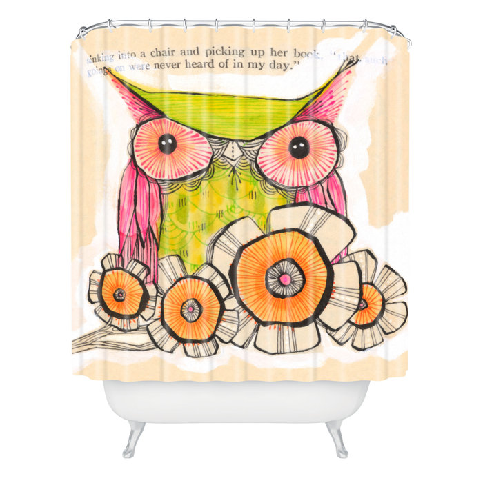 Cori Dantini Miss Daisy Single Shower Curtain Cori Dantini Miss Daisy Single Shower Curtain