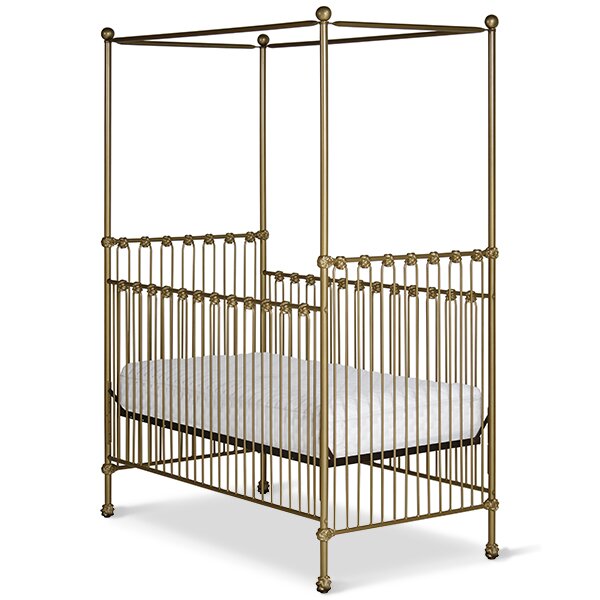 Corsican Straight Canopy Crib Wayfair