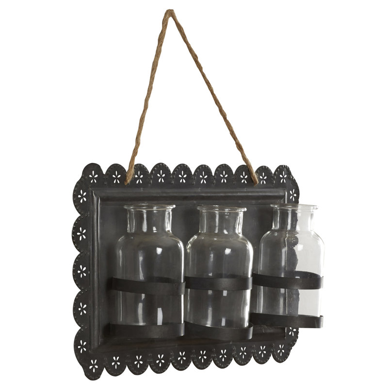 Birch Lane™ Tin Hanging Decor Wall Vase & Reviews Wayfair