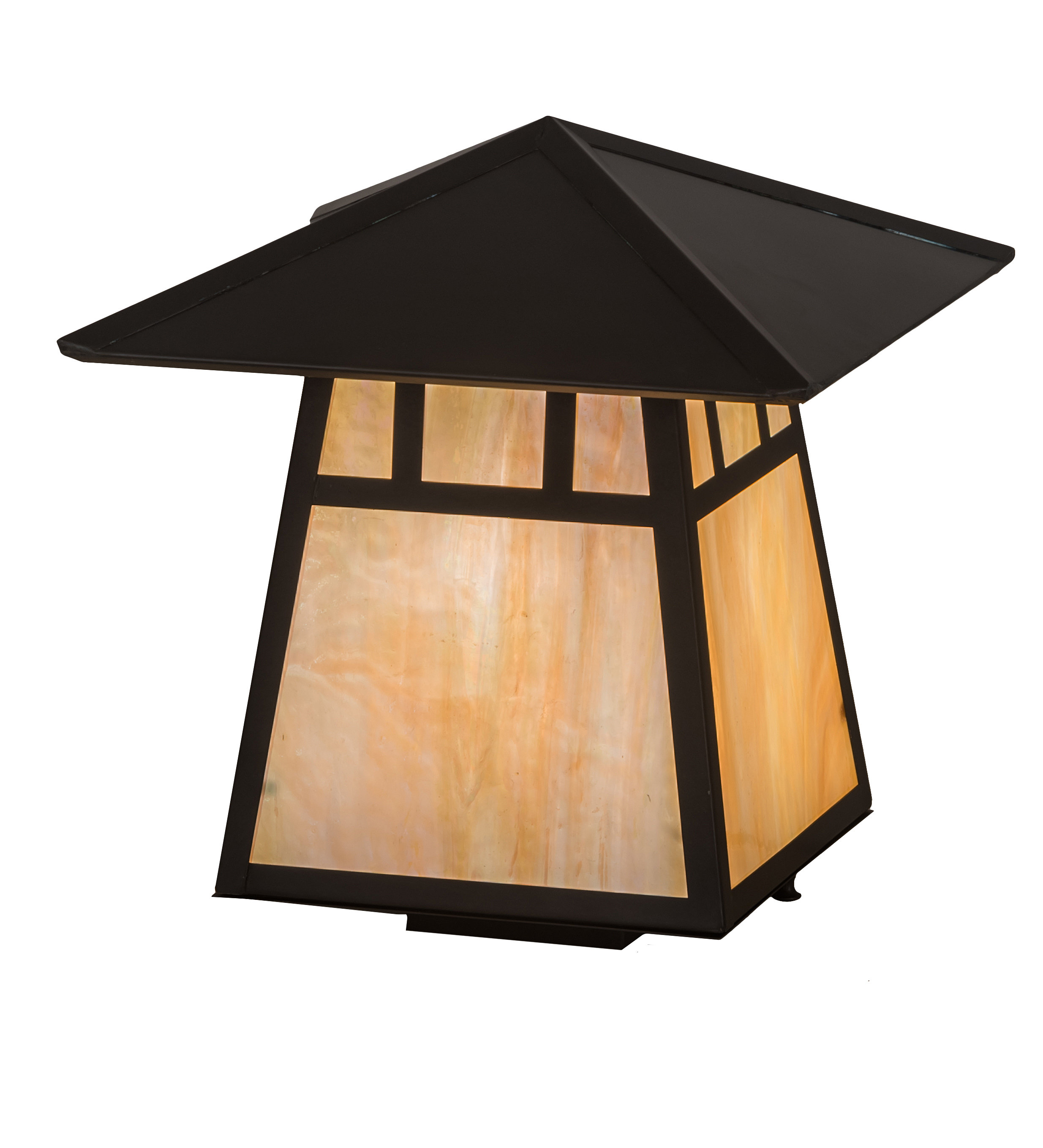 Loon Peak Wysocki Hardwired Fence Post Cap Light Wayfair Wysocki Hardwired Fence Post Cap Light