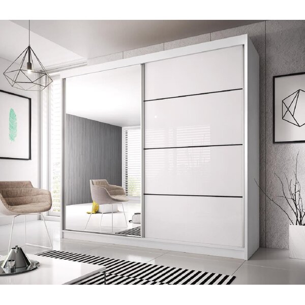 Mercury Row Gulledge 2 Door Sliding Wardrobe Wayfair Co Uk