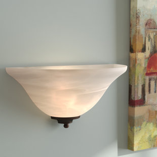 Wall Sconce Half Shade Wayfair Quickview