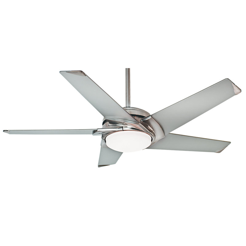 Casablanca Fan 54" Stealth 5 -Blade LED Standard Ceiling ...