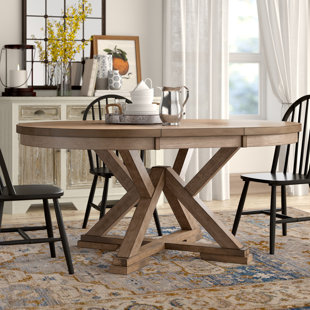 Farmhouse Rustic Butterfly Leaf Dining Tables Birch Lane