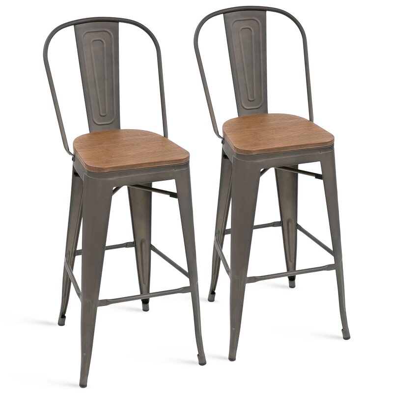 17 Stories Westhampton 30 12 Bar Stool Reviews Wayfair