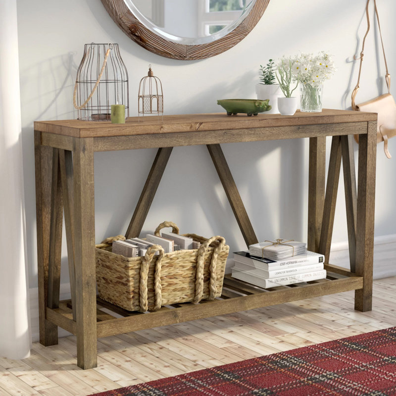 Three Posts Offerman 52 Console Table Reviews Wayfair
