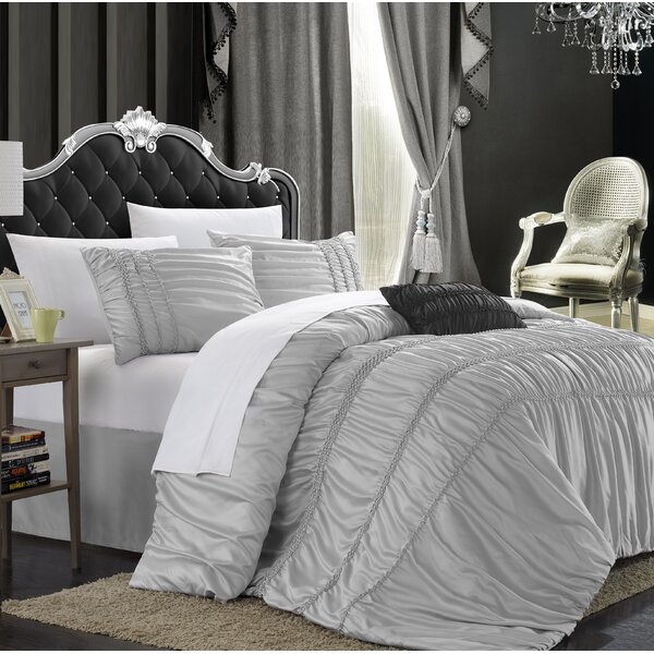 Willa Arlo Interiors Gavril 4 Piece Duvet Cover Set Reviews