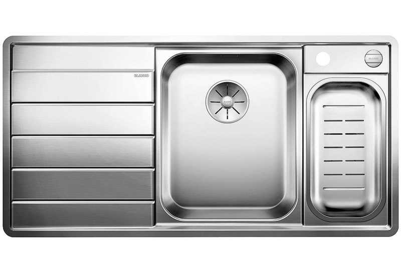 Blanco 100 cm x 51 cm Spülbecken Axial III & Bewertungen | Wayfair.de