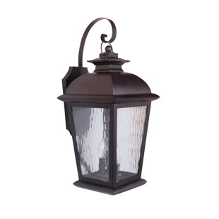 Best Staggs Large 3-Light Outdoor Wall Lantern By Red Barrel Studio Outdoor Lighting Staggs Large 3-Light Outdoor Wall Lantern By Red Barrel Studio Outdoor Lighting
