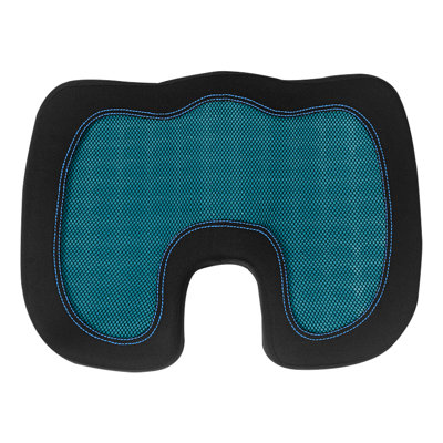 Ergonomic Cooling Gel Car Seat Cushion FH Group Color Blue