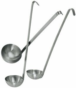 2 Piece Stainless Steel Ladle Set (Set of 12) Update International Size: 1 Ounce