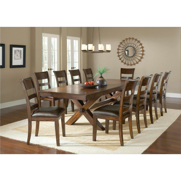 red barrel studio fernson 11 piece dining set & reviews | wayfair red barrel studio fernson 11 piece dining set & reviews | wayfair